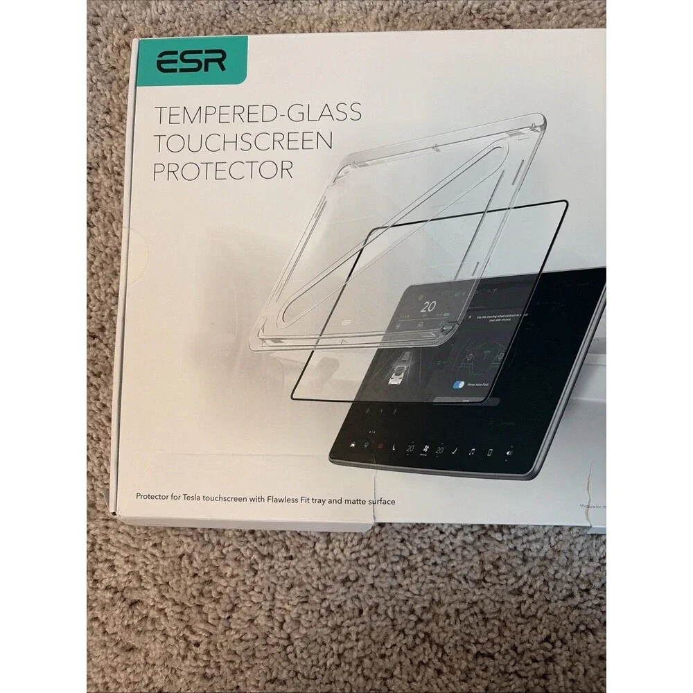 ESR Tempered Glass Touchscreen Protector For Tesla Model 3 Highland 2024